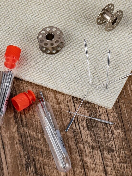 Durable Universal Sewing Needles - Complete 50 PCS Set with Storage Tubes - Picture 6 of 7